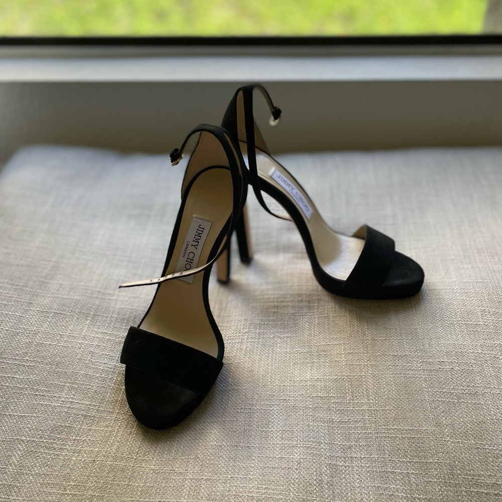 Jimmy Choo Alva 120 strappy heels 36